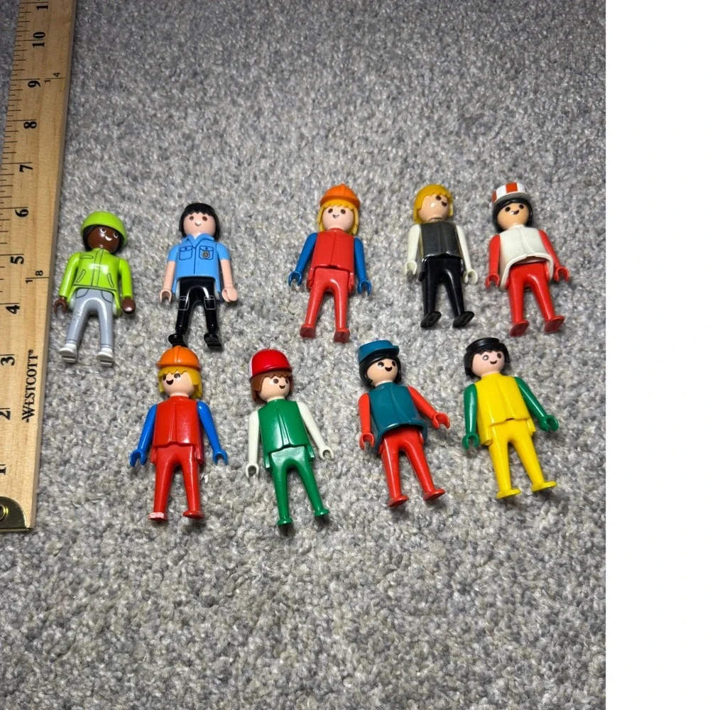 Playmobil Lot 9 Figures Kids Pretend Play Toy‎ Figurines